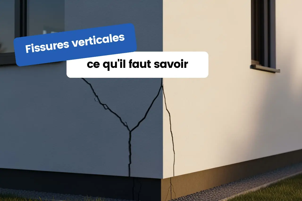 Fissures verticales : ce qu’il faut savoir et comment réparer
