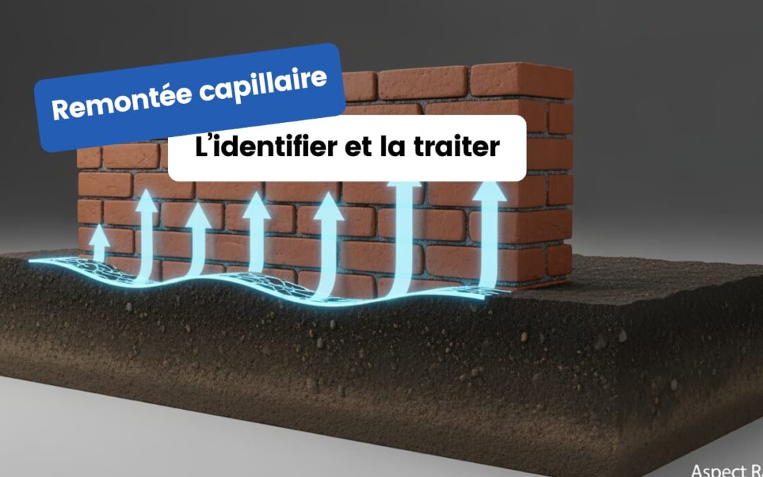Comment identifier et traiter une remontée capillaire ?